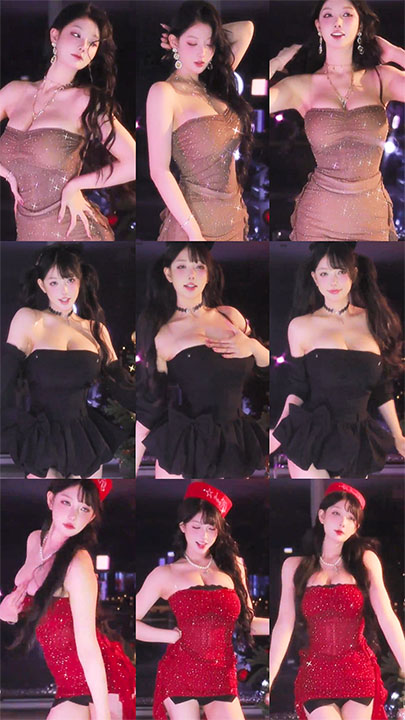 斗鱼|米娜 王者复播归来 性感热舞合集 17V/2.55G