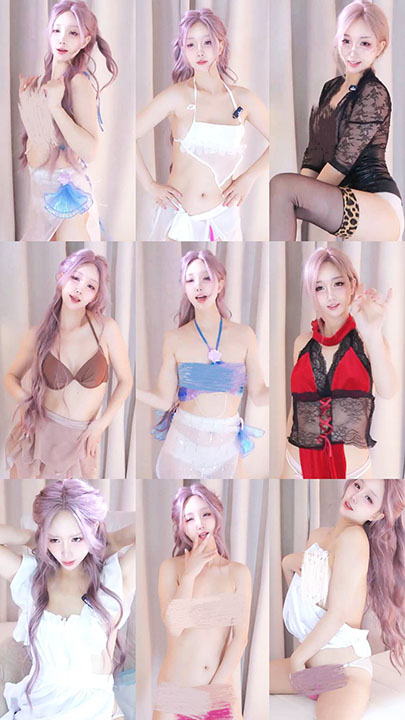 网红主播 uukiss 韩国高颜值尤物性感诱惑热舞精选 7# 14V/2.62G*