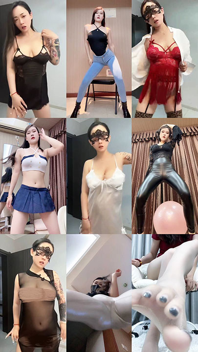 快手|一个小球球/CT少女/小妮 顶胯抖臀丝足热舞合集3合一 10V/1.64G