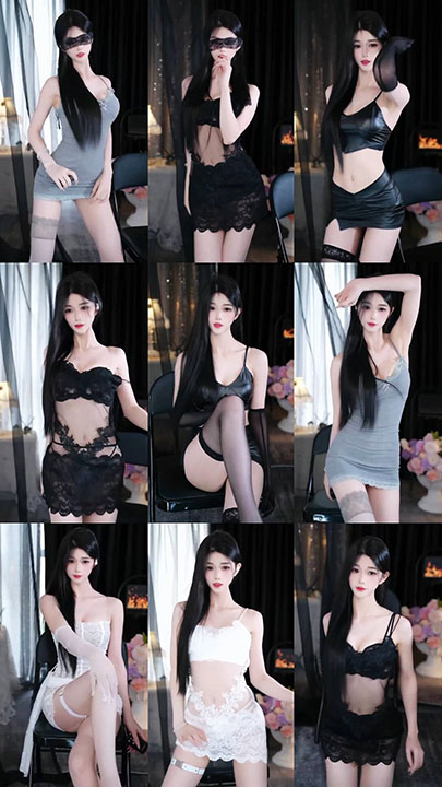 来秀|甜妹er 高颜值人气主播直播尺度热舞 9V/1.53G