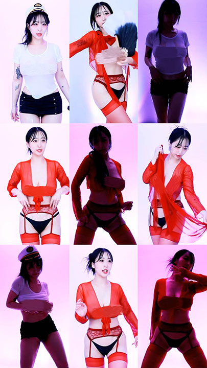 网红主播 yso1004 韩国高颜值主播抖胸影子舞 4# 33V/6.57G*