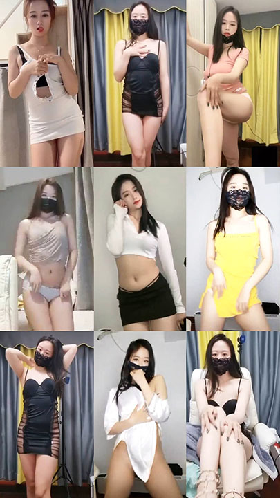 网红主播 兔兔迪 颜值舞蹈主播1V1私拍热舞 8V