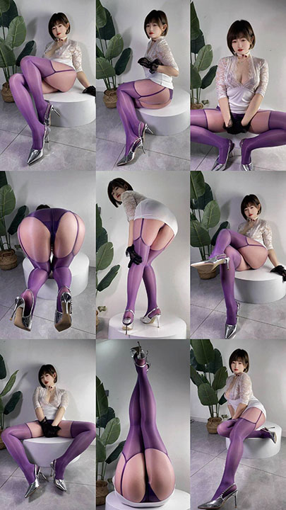 抖音|猫猫超奶思 网红高颜短发御姐定制私房FULI 6V+30P/0.8G*